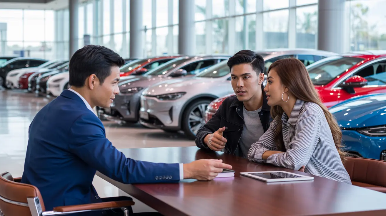 Buying through car dealerships