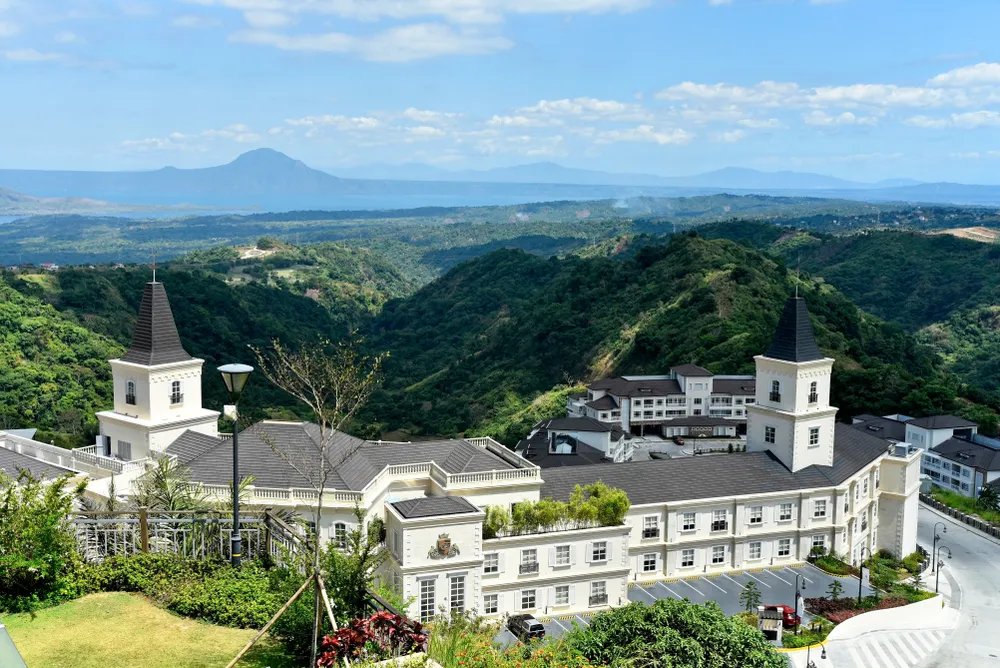 Skyline view around Tagaytay