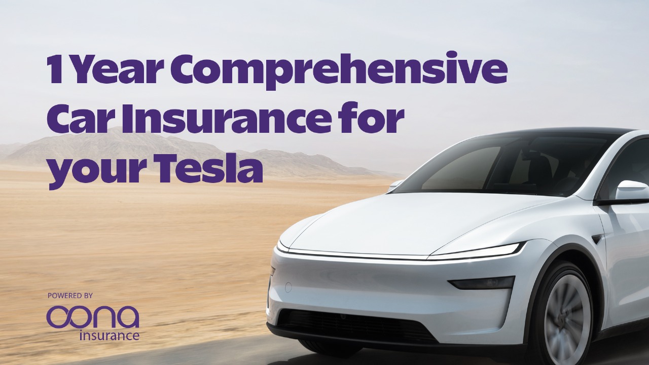 Tesla Partners with Oona Insurance to Provide One-Year Comprehensive Coverage for Model Y